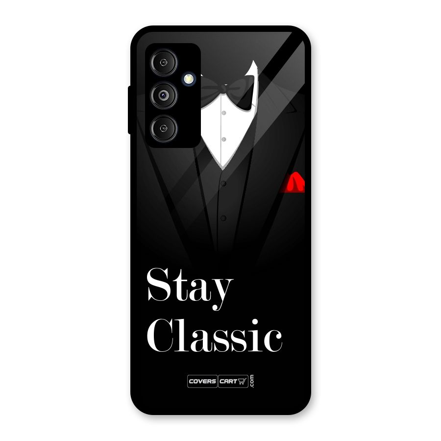 Stay Classic Glass Back Case for Galaxy M14 5G
