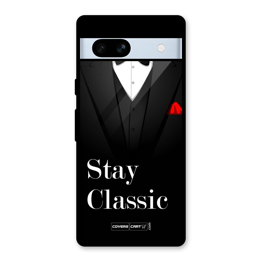 Stay Classic Glass Back Case for Google Pixel 7a