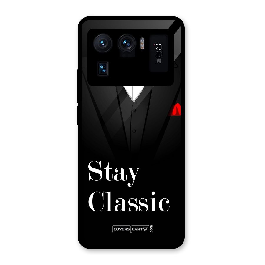 Stay Classic Glass Back Case for Mi 11 Ultra