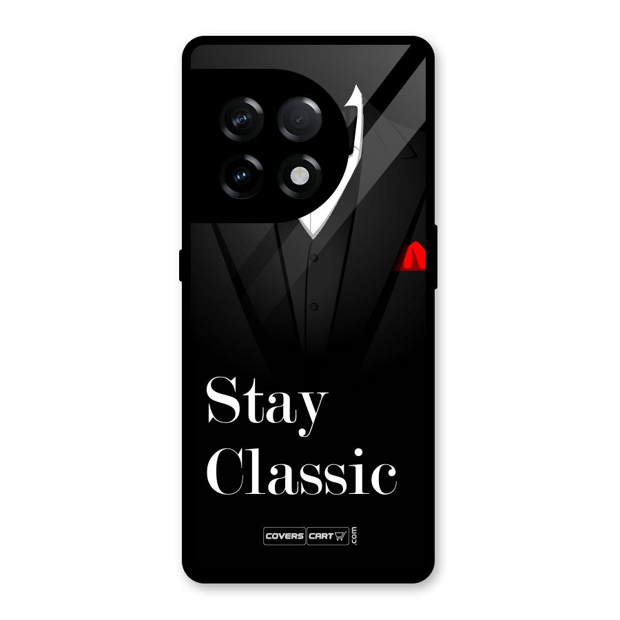 Stay Classic Glass Back Case for OnePlus 11R