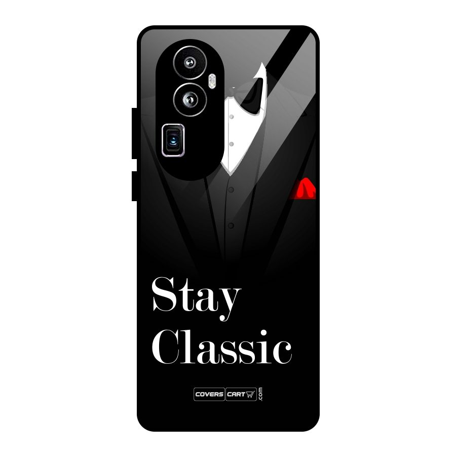Stay Classic Glass Back Case for Oppo Reno10 Pro Plus