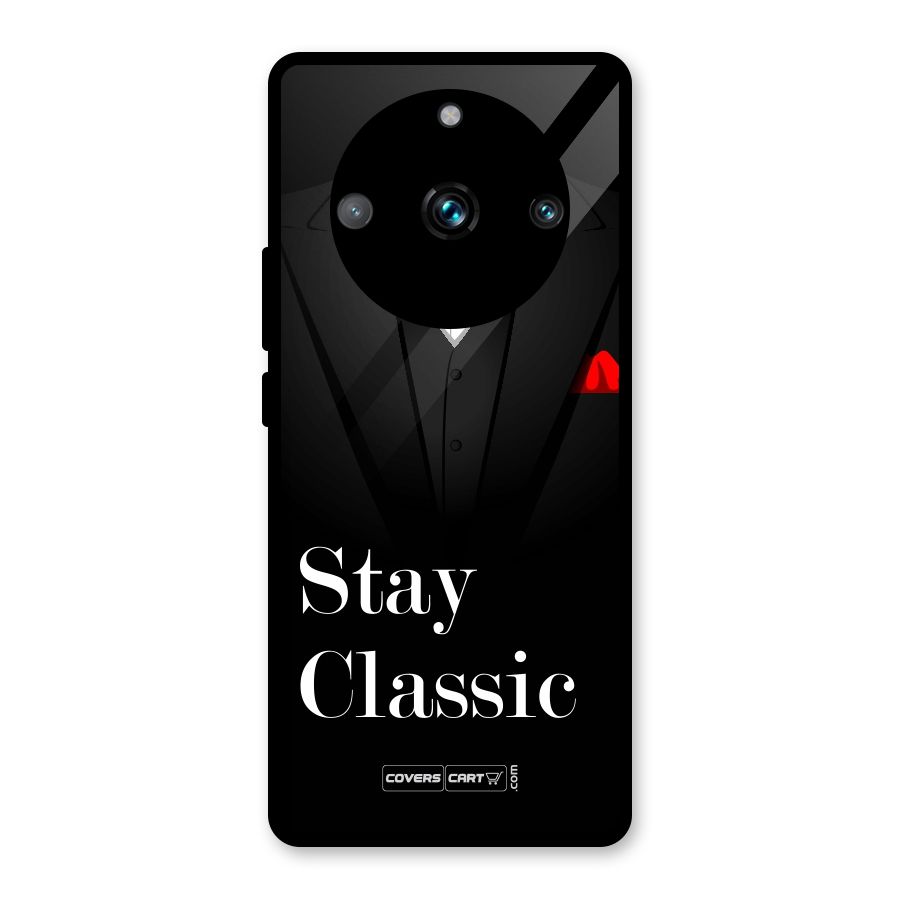 Stay Classic Glass Back Case for Realme 11 Pro Plus