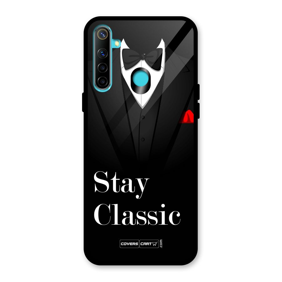 Stay Classic Glass Back Case for Realme 5