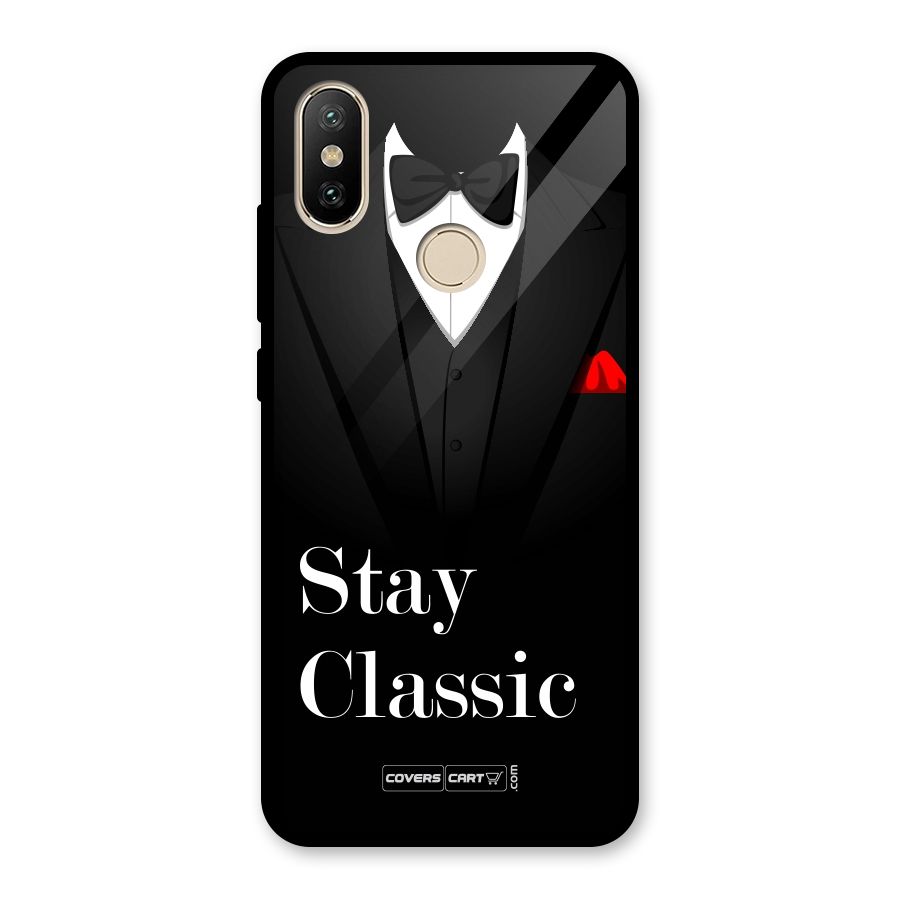 Stay Classic Glass Back Case for Redmi A2