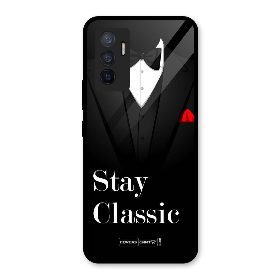 Stay Classic Glass Back Case for Vivo V23e