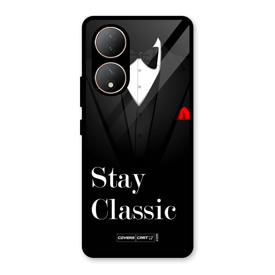 Stay Classic Glass Back Case for Vivo Y100A