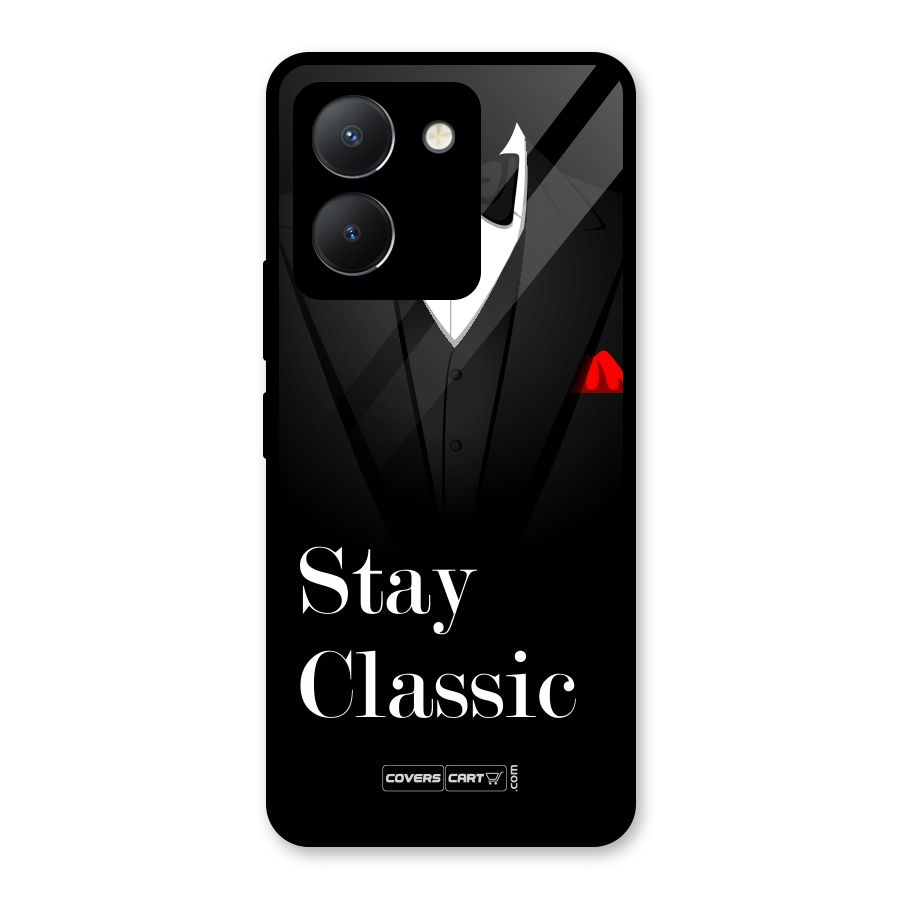 Stay Classic Glass Back Case for Vivo Y36