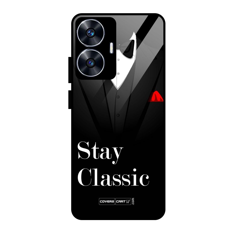 Stay Classic Glass Back Case for realme C55