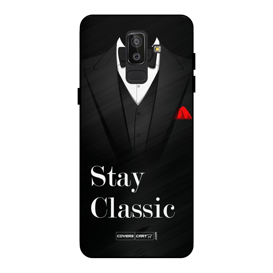 Stay Classic Metal Back Case for Galaxy J8