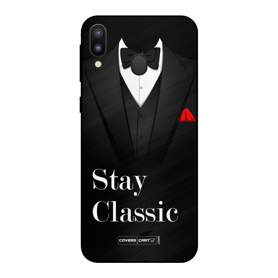 Stay Classic Metal Back Case for Galaxy M20