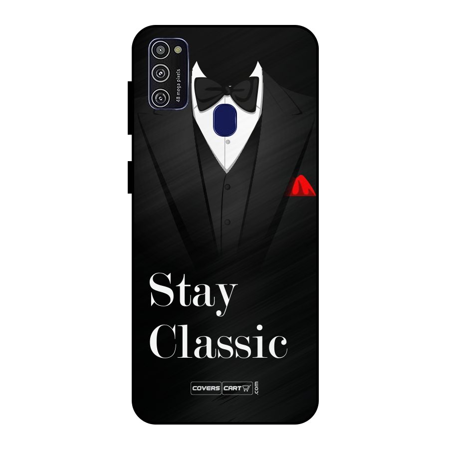 Stay Classic Metal Back Case for Galaxy M21