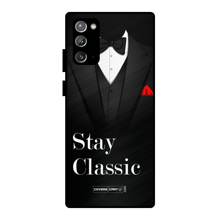 Stay Classic Metal Back Case for Galaxy Note 20