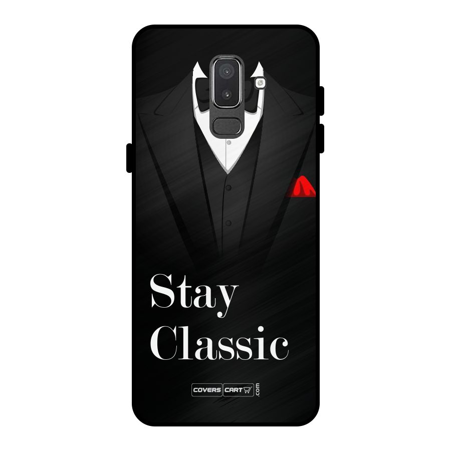 Stay Classic Metal Back Case for Galaxy On8 (2018)