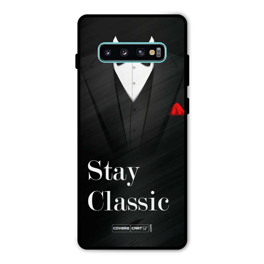 Stay Classic Metal Back Case for Galaxy S10 Plus