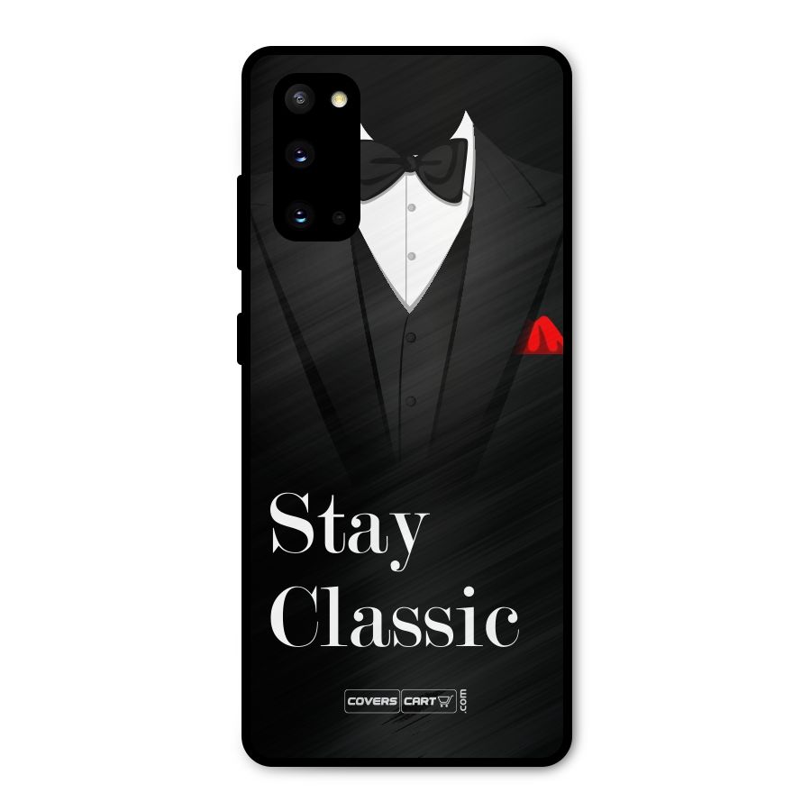 Stay Classic Metal Back Case for Galaxy S20