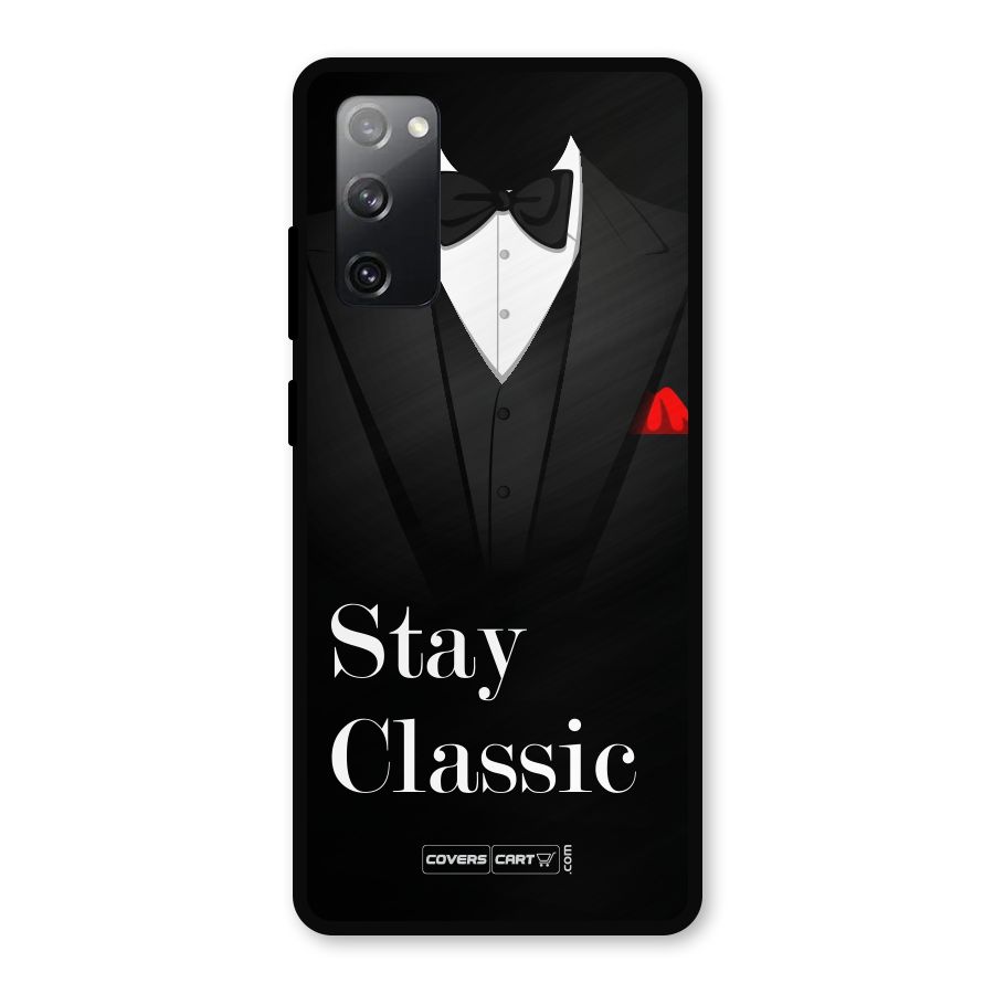 Stay Classic Metal Back Case for Galaxy S20 FE 5G
