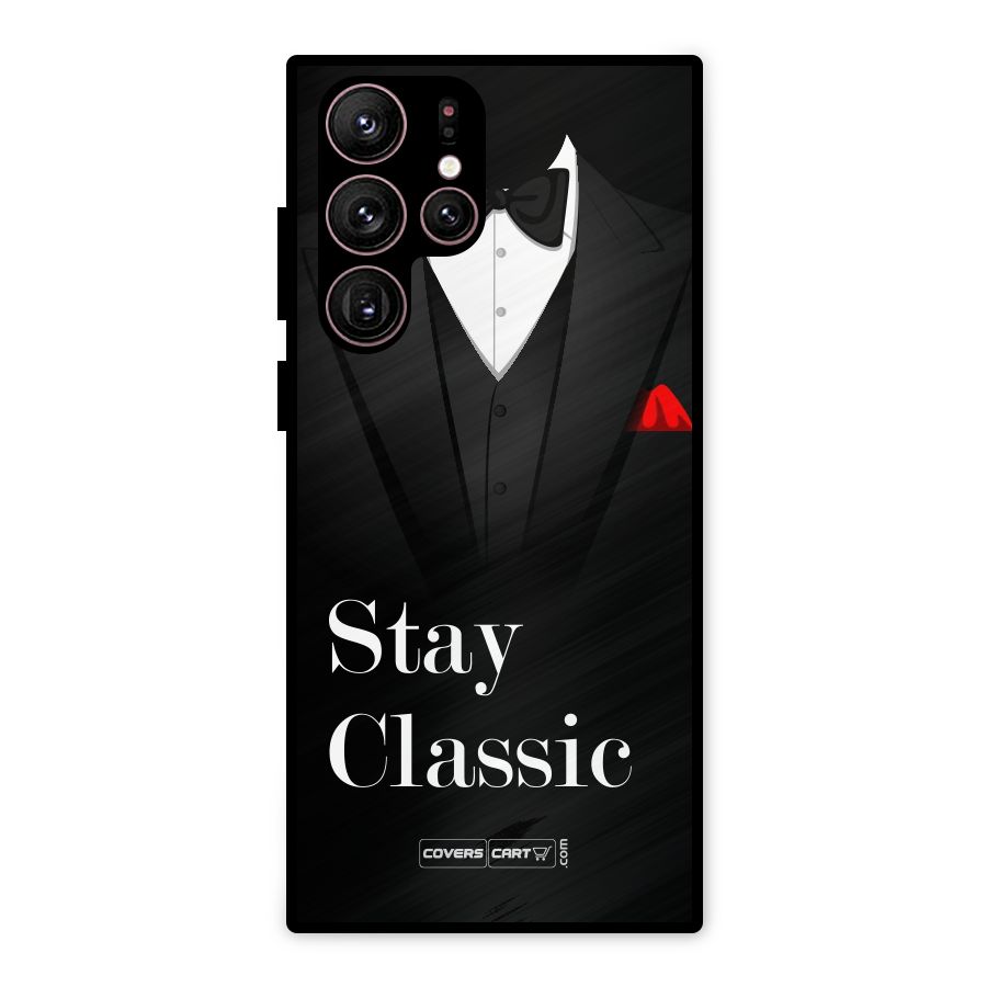 Stay Classic Metal Back Case for Galaxy S22 Ultra 5G