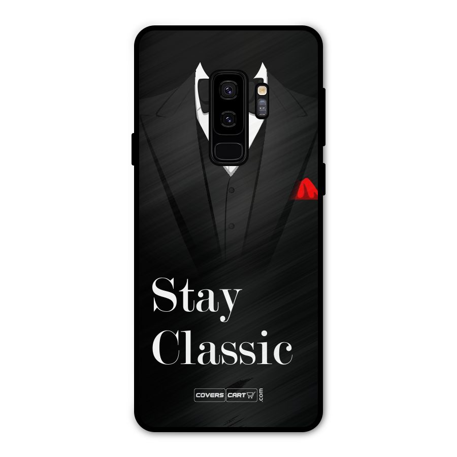 Stay Classic Metal Back Case for Galaxy S9 Plus