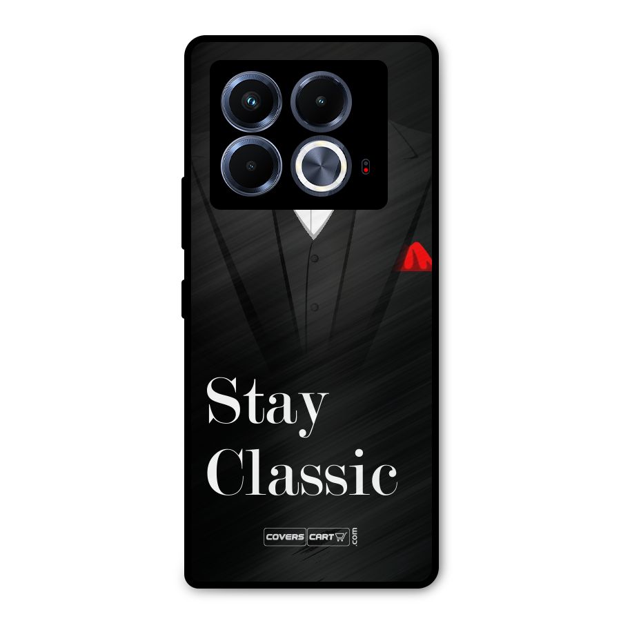 Stay Classic Metal Back Case for Infinix Note 40 5G