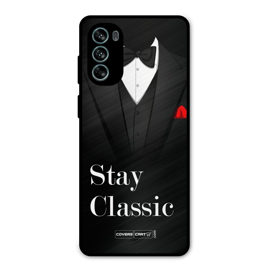Stay Classic Metal Back Case for Moto G62