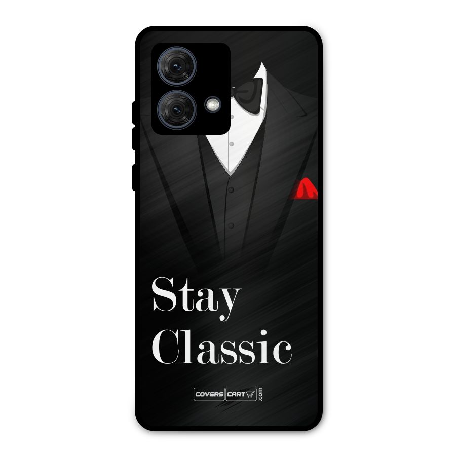 Stay Classic Metal Back Case for Moto G84