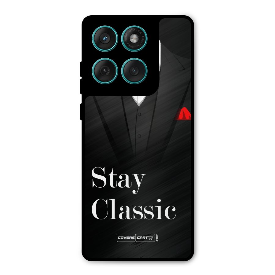 Stay Classic Metal Back Case for Motorola Edge 60 Fusion