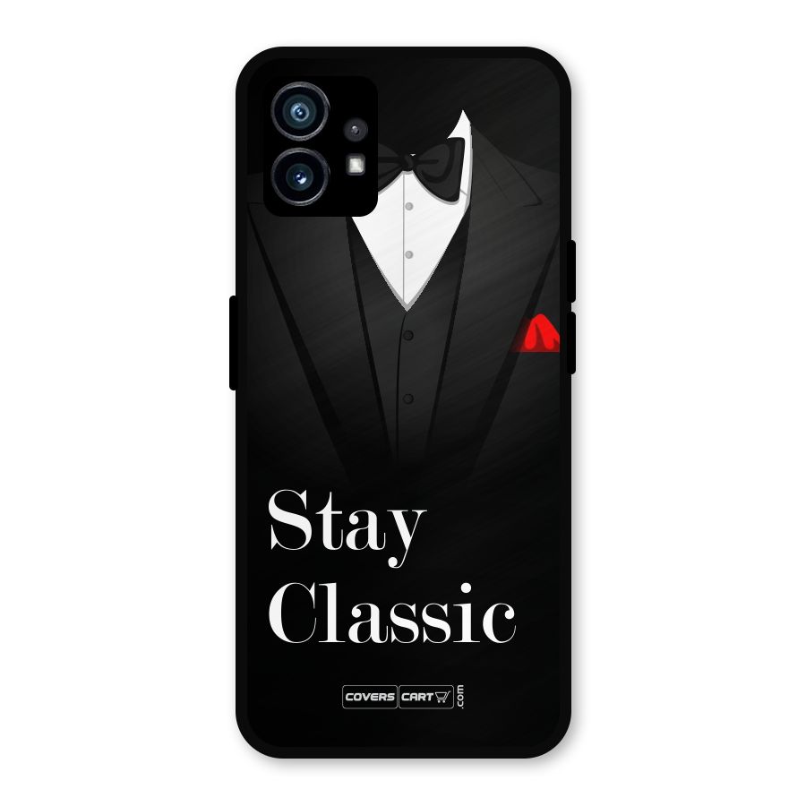 Stay Classic Metal Back Case for Nothing Phone 1