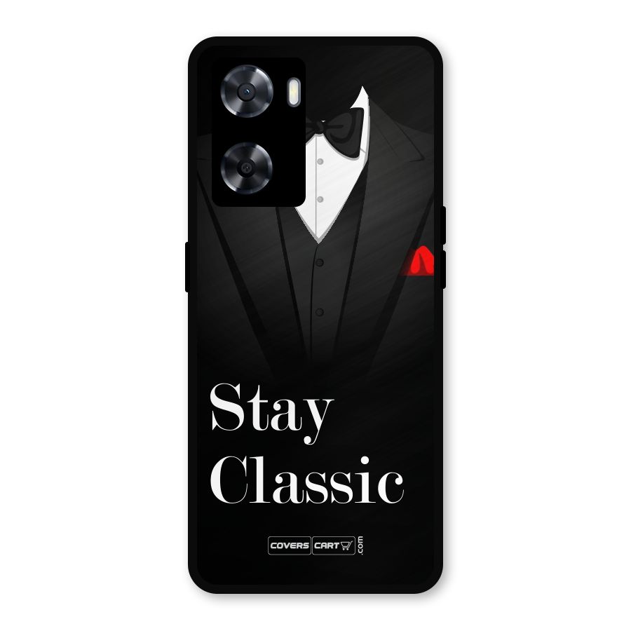 Stay Classic Metal Back Case for Oppo A57 2022