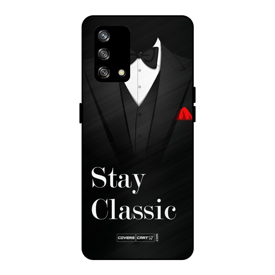 Stay Classic Metal Back Case for Oppo F19