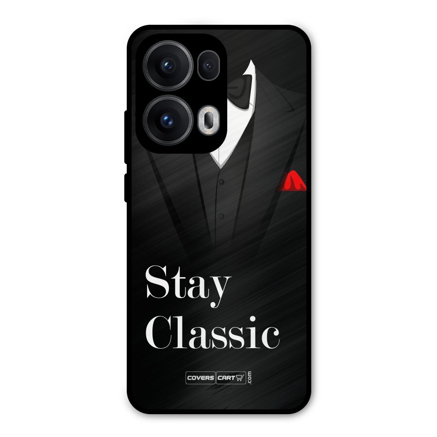 Stay Classic Metal Back Case for Oppo Reno13 Pro