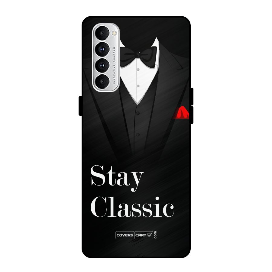 Stay Classic Metal Back Case for Oppo Reno4 Pro