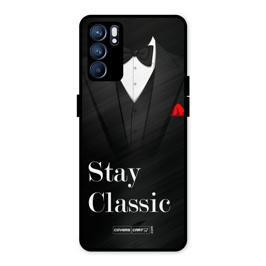 Stay Classic Metal Back Case for Oppo Reno6 5G