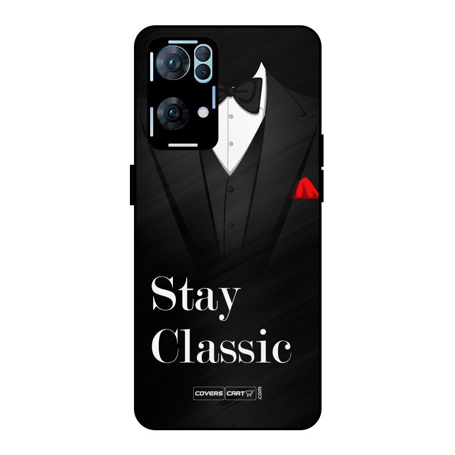 Stay Classic Metal Back Case for Oppo Reno7 Pro 5G