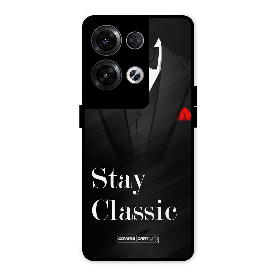 Stay Classic Metal Back Case for Oppo Reno8 Pro 5G
