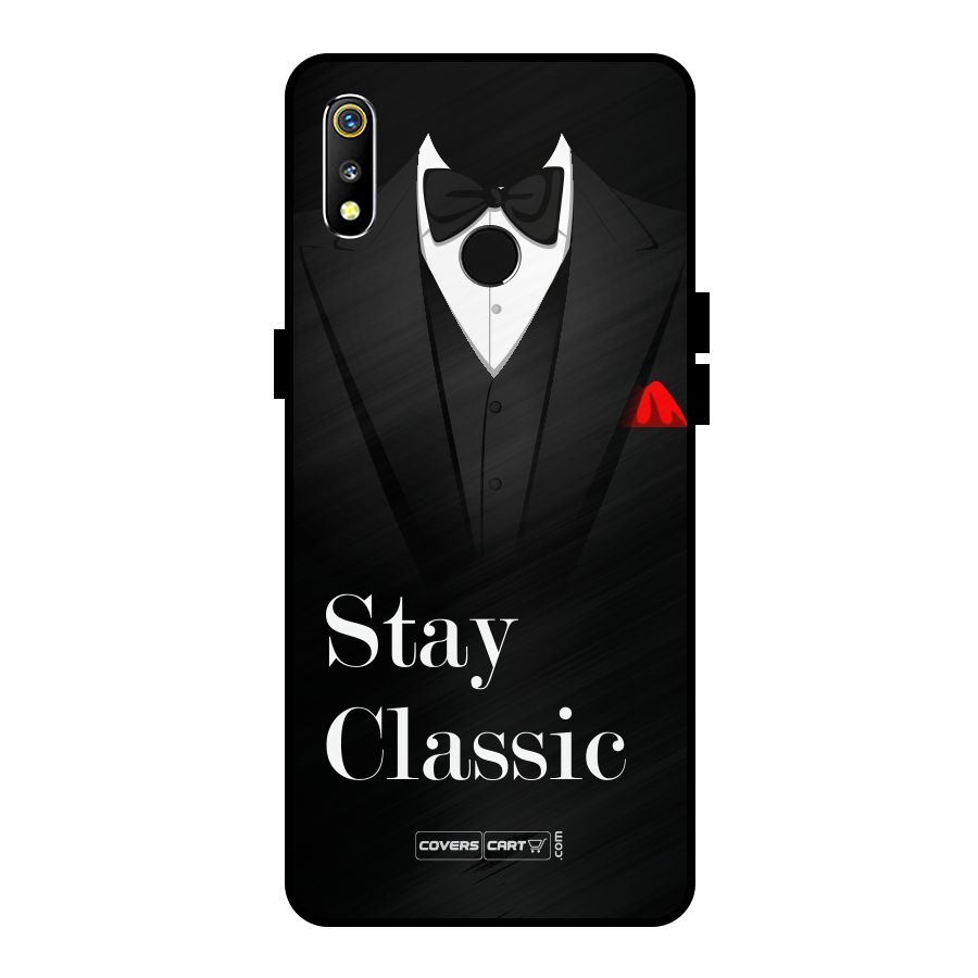Stay Classic Metal Back Case for Realme 3i