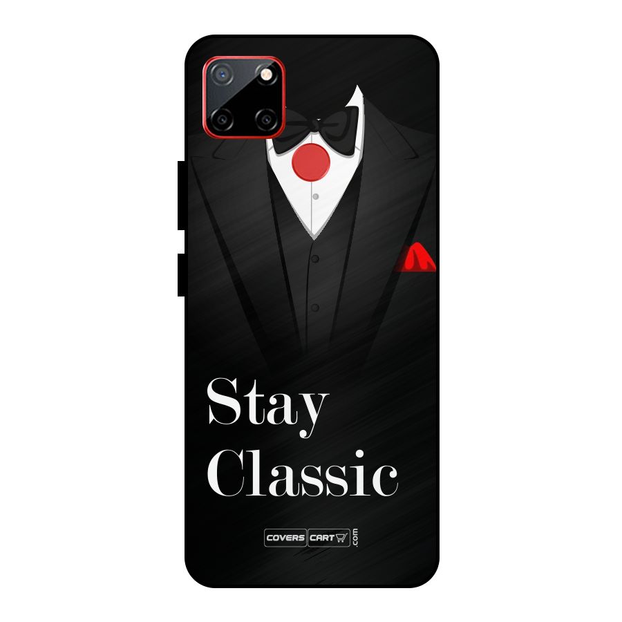 Stay Classic Metal Back Case for Realme C12