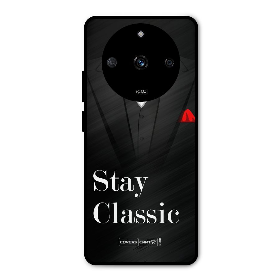 Stay Classic Metal Back Case for Realme Narzo 60 5G