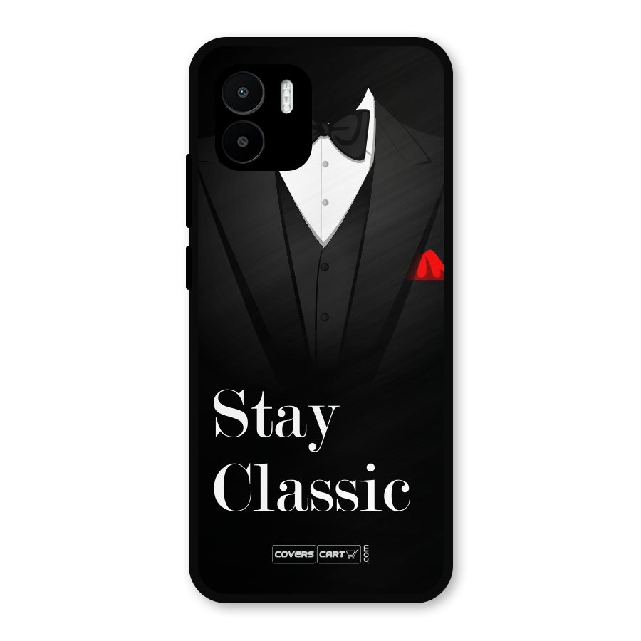 Stay Classic Metal Back Case for Redmi A2