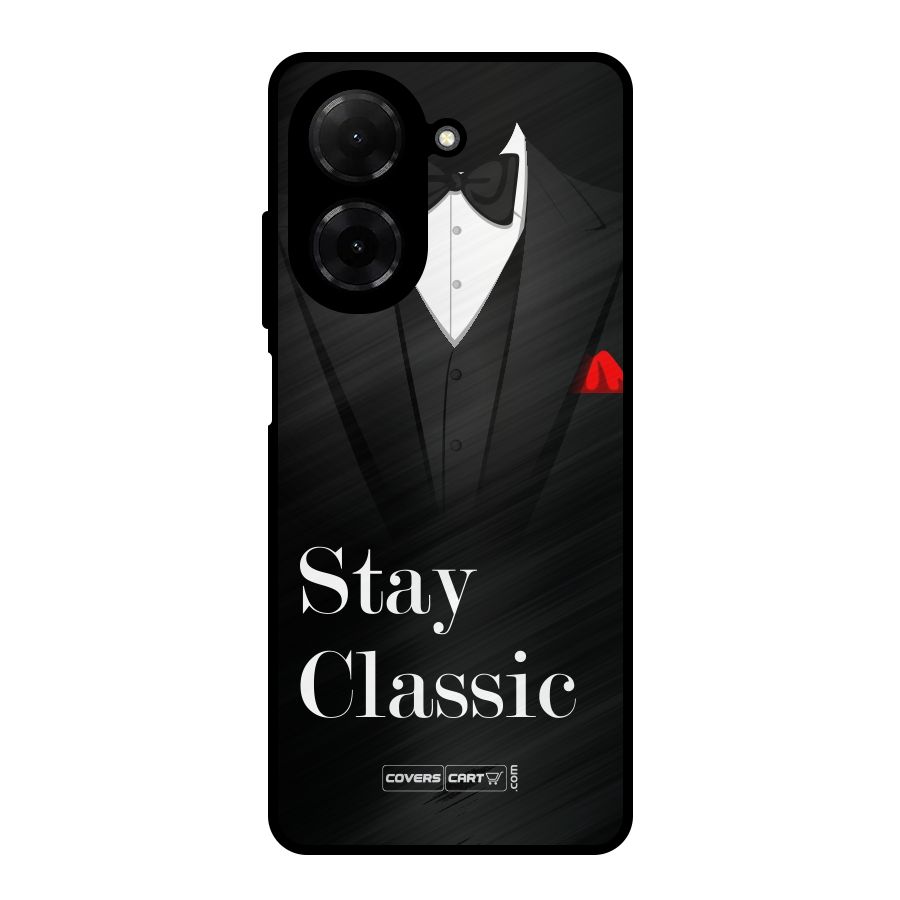 Stay Classic Metal Back Case for Redmi A5 4G