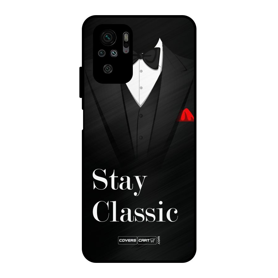 Stay Classic Metal Back Case for Redmi Note 10S