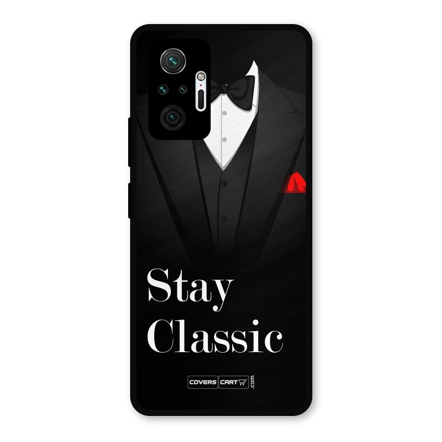 Stay Classic Metal Back Case for Redmi Note 10 Pro