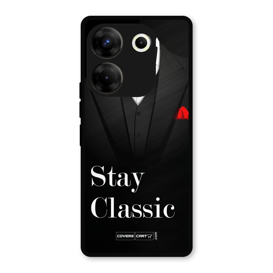 Stay Classic Metal Back Case for Tecno Camon 20