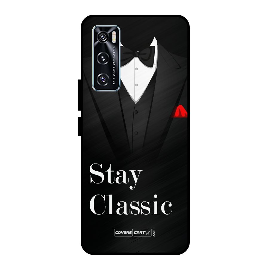 Stay Classic Metal Back Case for Vivo V20 SE
