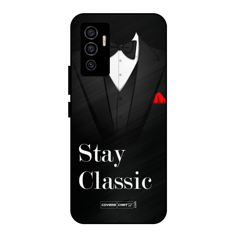 Stay Classic Metal Back Case for Vivo V23e