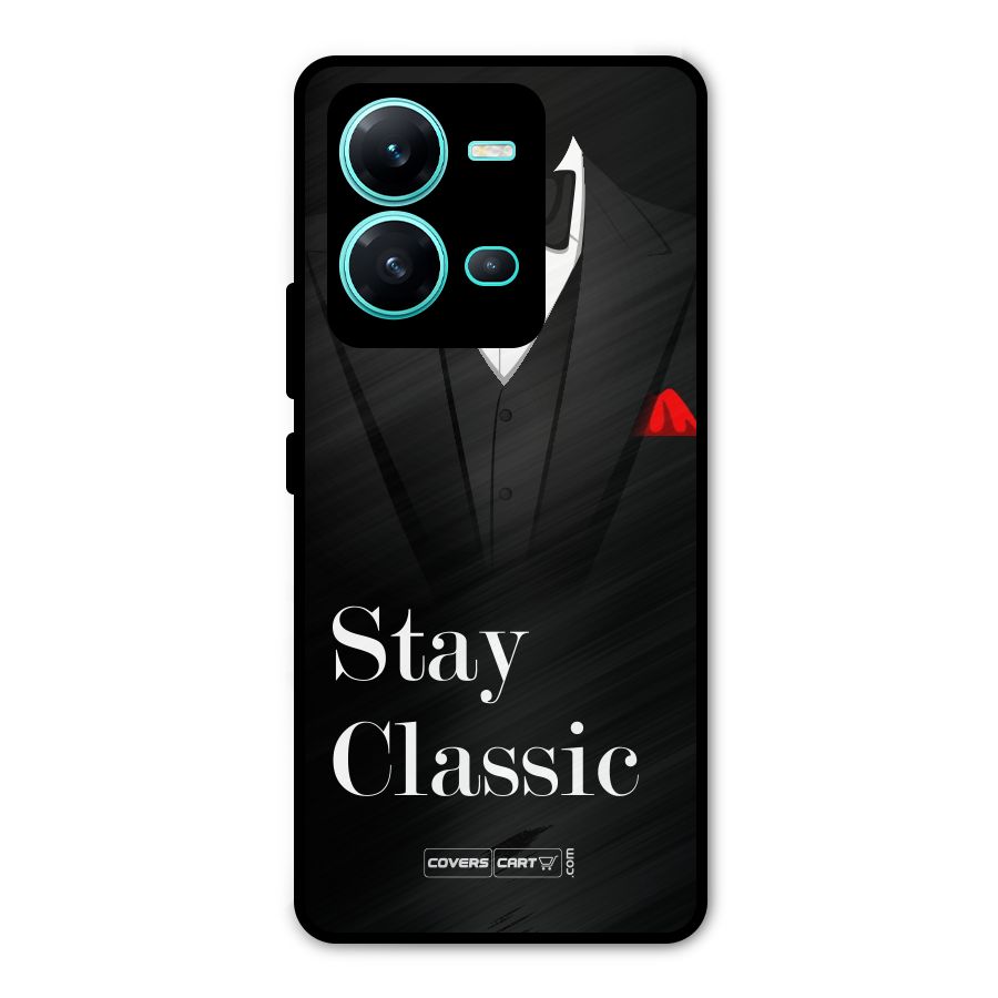 Stay Classic Metal Back Case for Vivo V25
