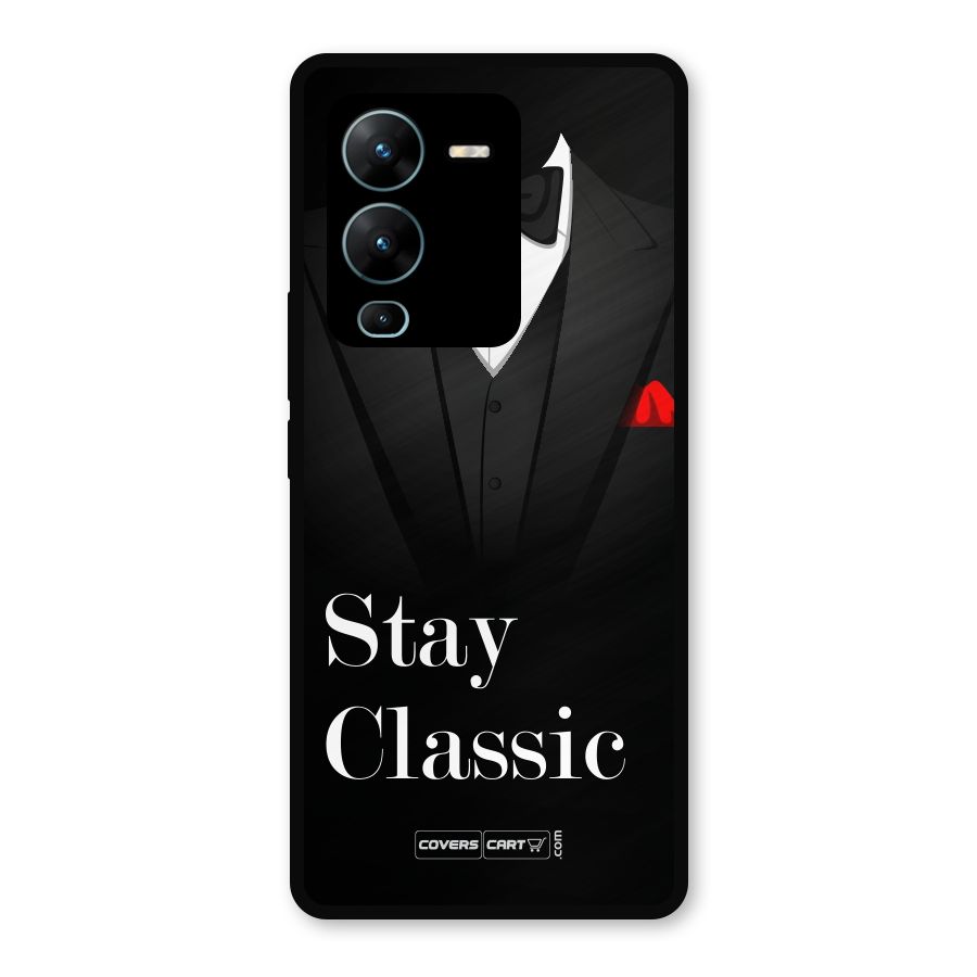 Stay Classic Metal Back Case for Vivo V25 Pro