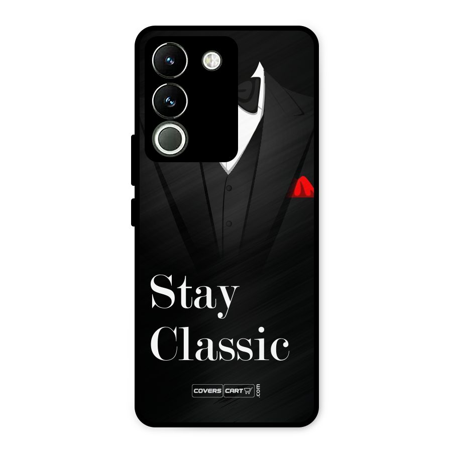 Stay Classic Metal Back Case for Vivo Y200