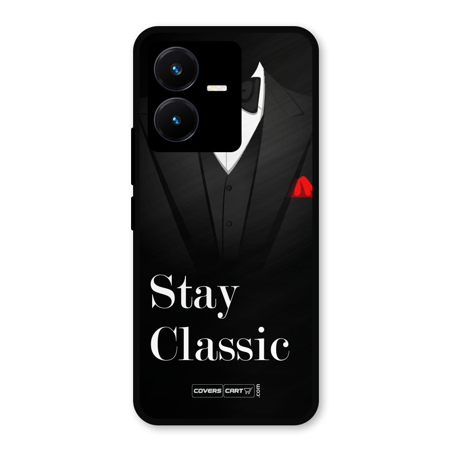 Stay Classic Metal Back Case for Vivo Y22