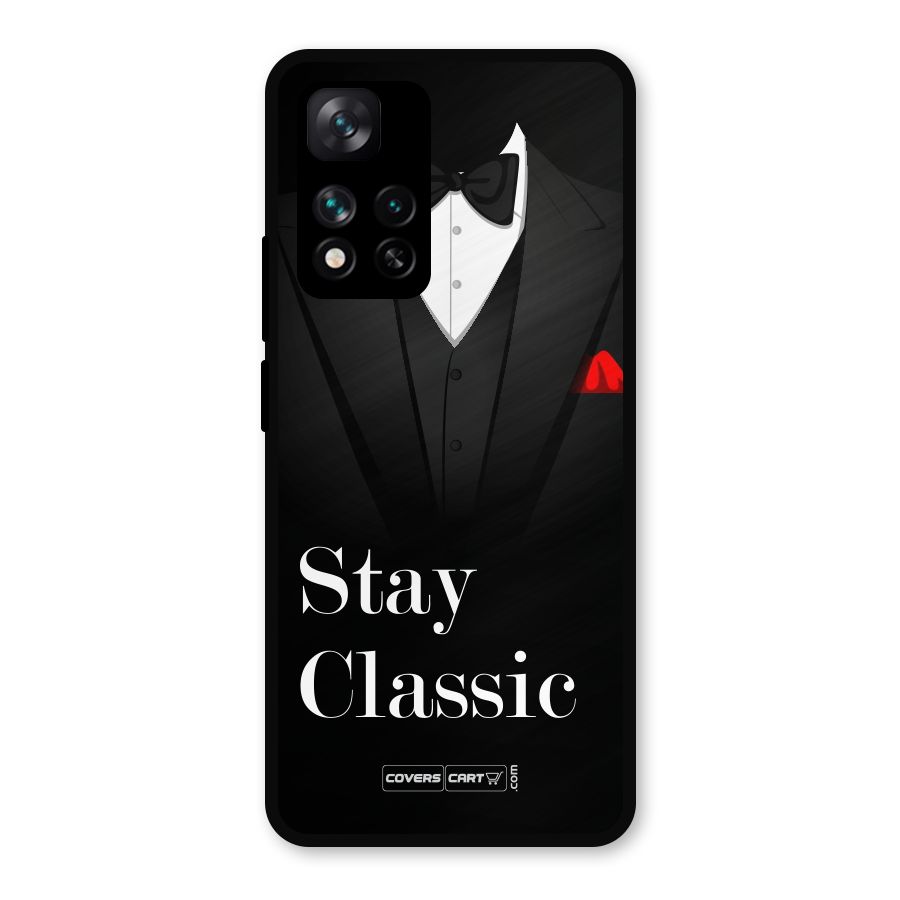 Stay Classic Metal Back Case for Xiaomi 11i Hypercharge 5G