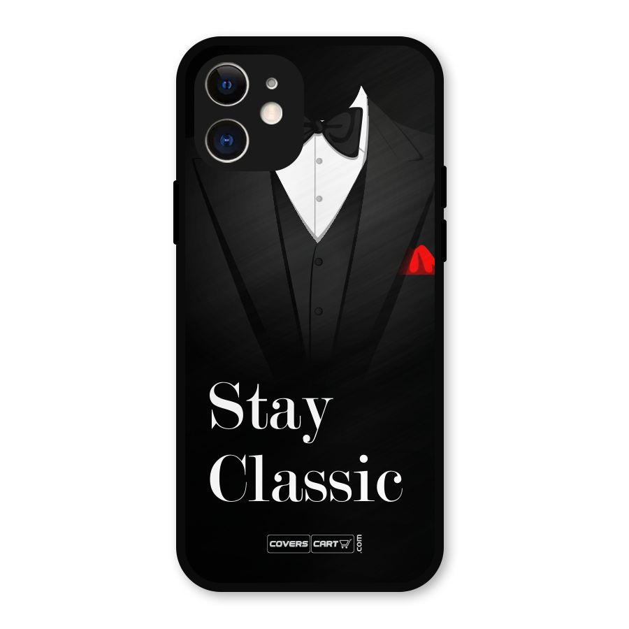 Stay Classic Metal Back Case for iPhone 12